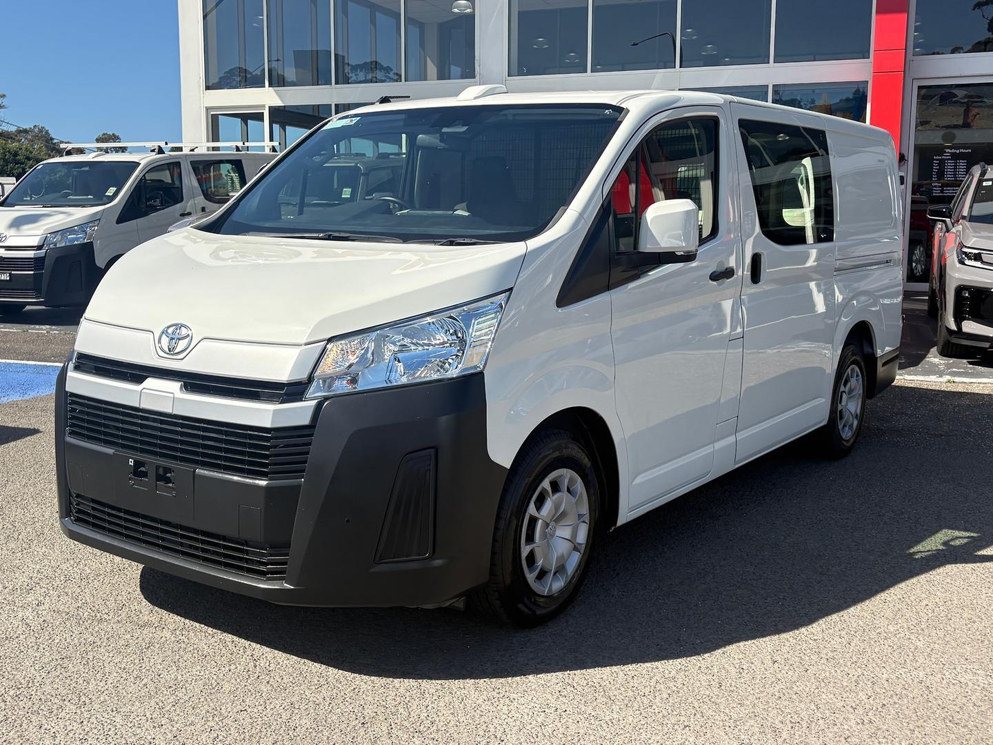 2023 Toyota Hiace LWB in White