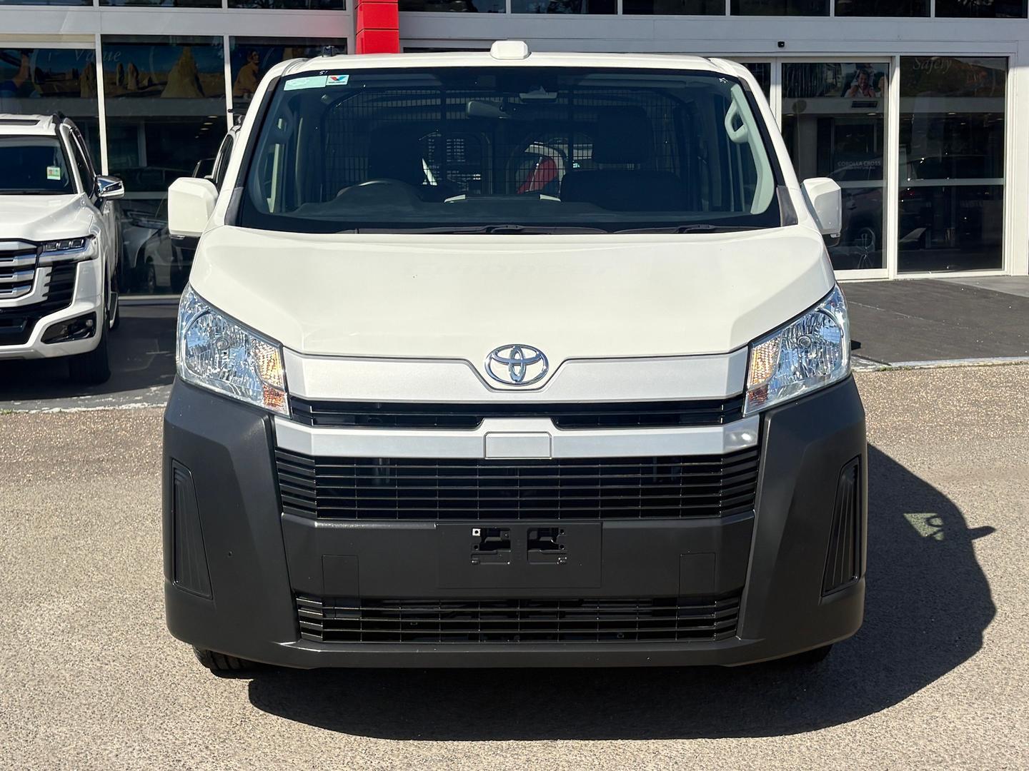 2023 Toyota Hiace LWB in White