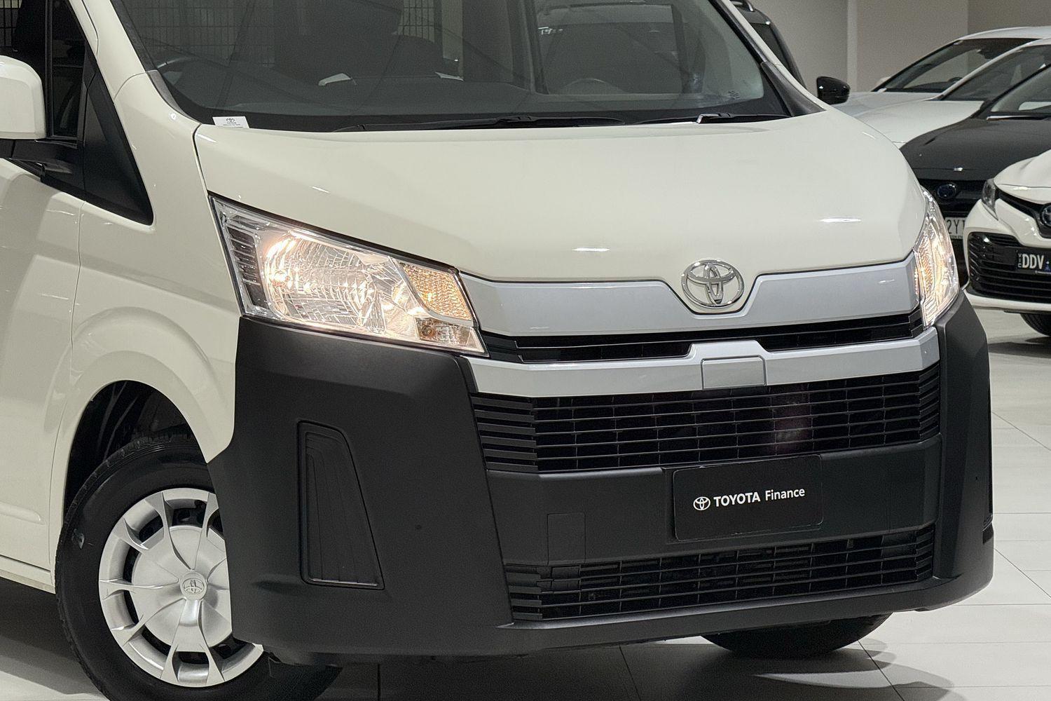 2023 Toyota Hiace LWB in White