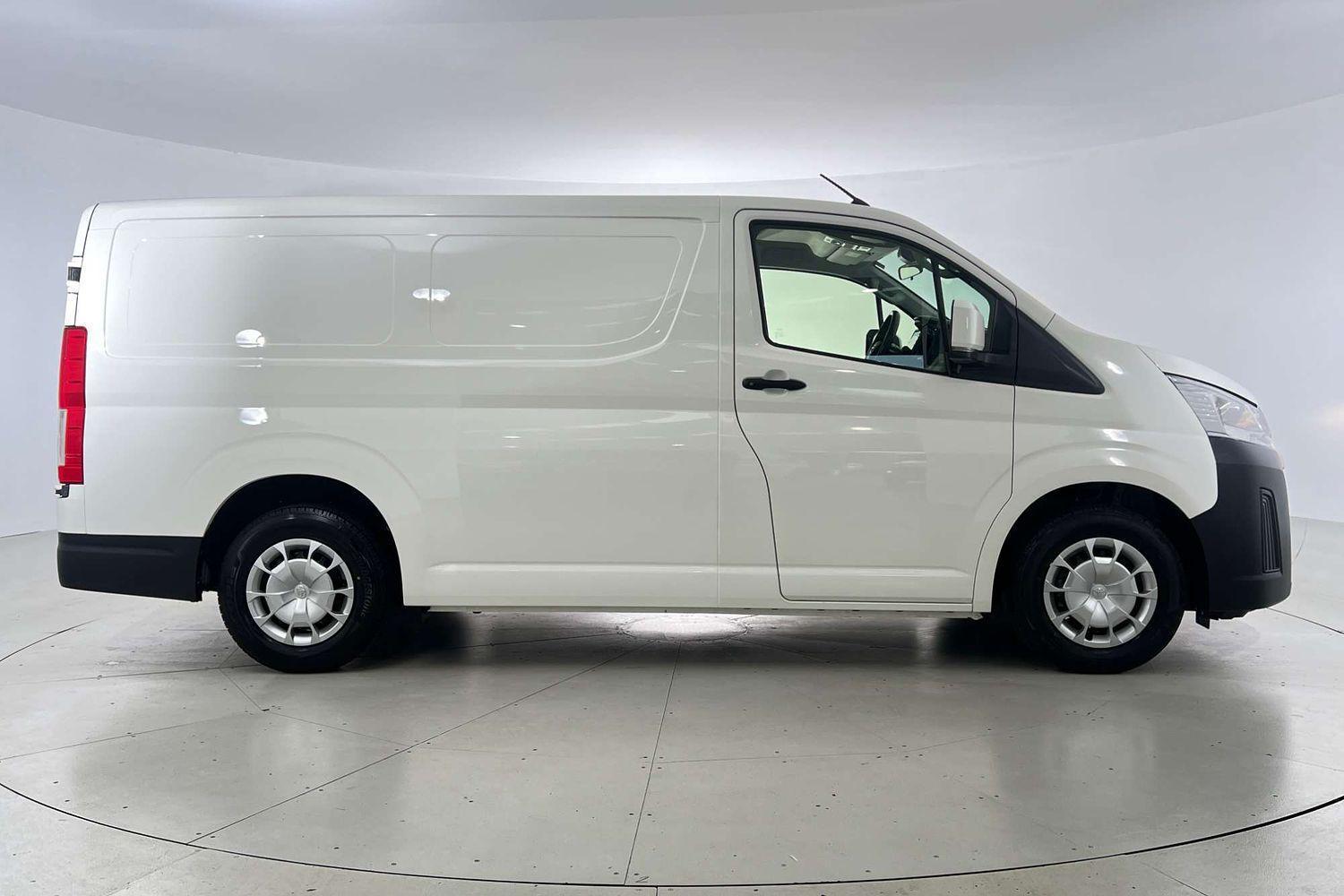 2023 Toyota Hiace LWB in White