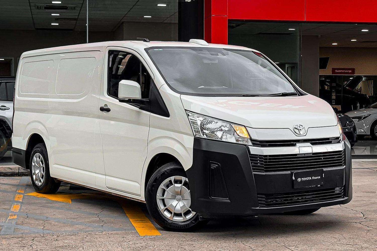 2023 Toyota Hiace LWB in White
