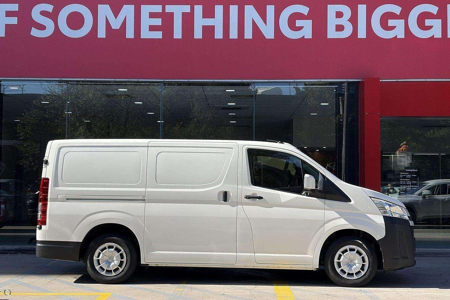 2023 Toyota Hiace LWB in White