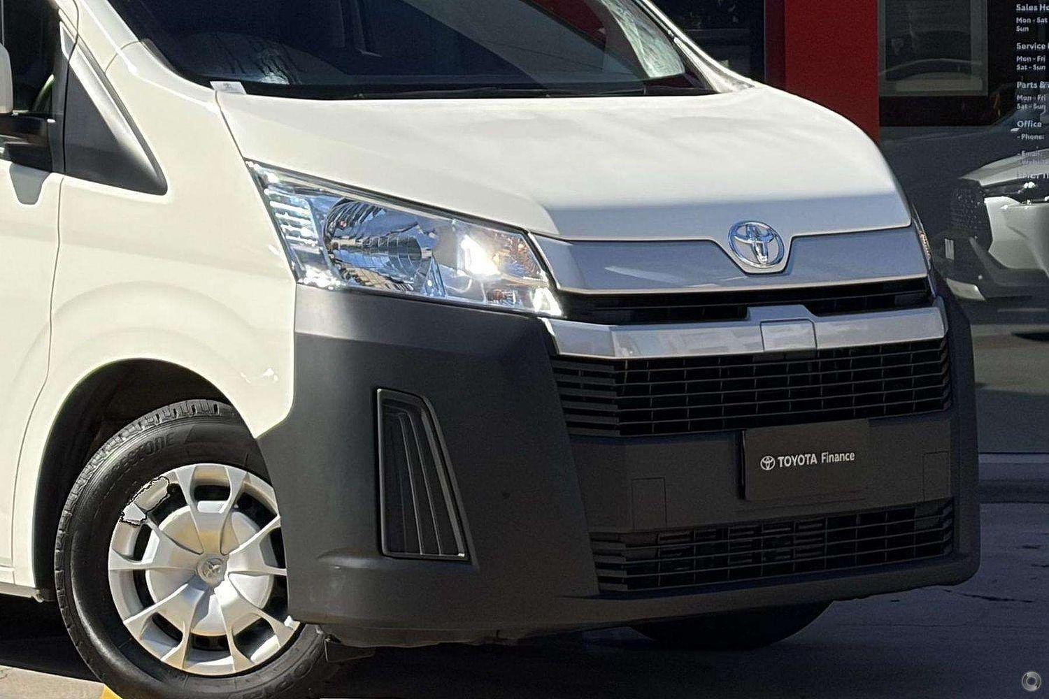 2023 Toyota Hiace LWB in White