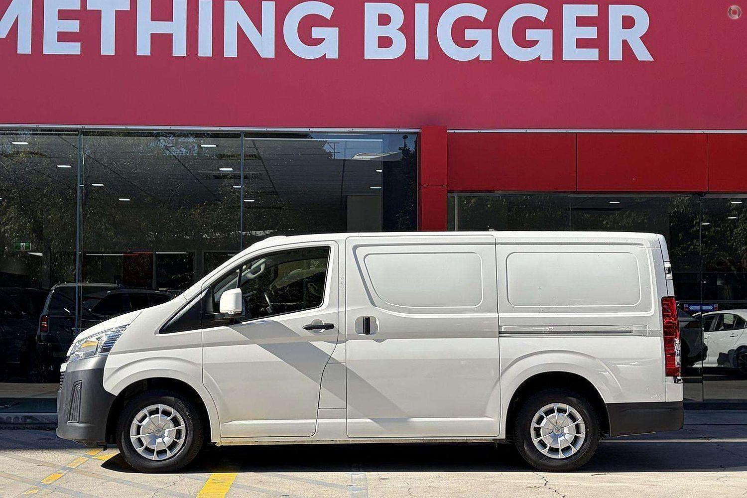 2023 Toyota Hiace LWB in White