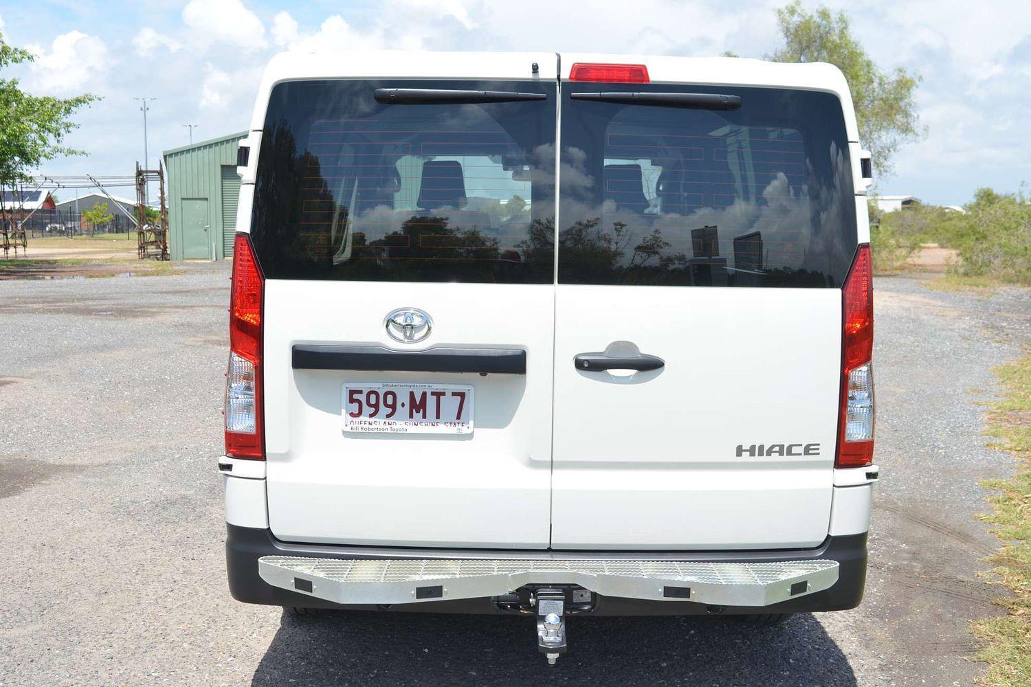 2025 Toyota Hiace LWB in White