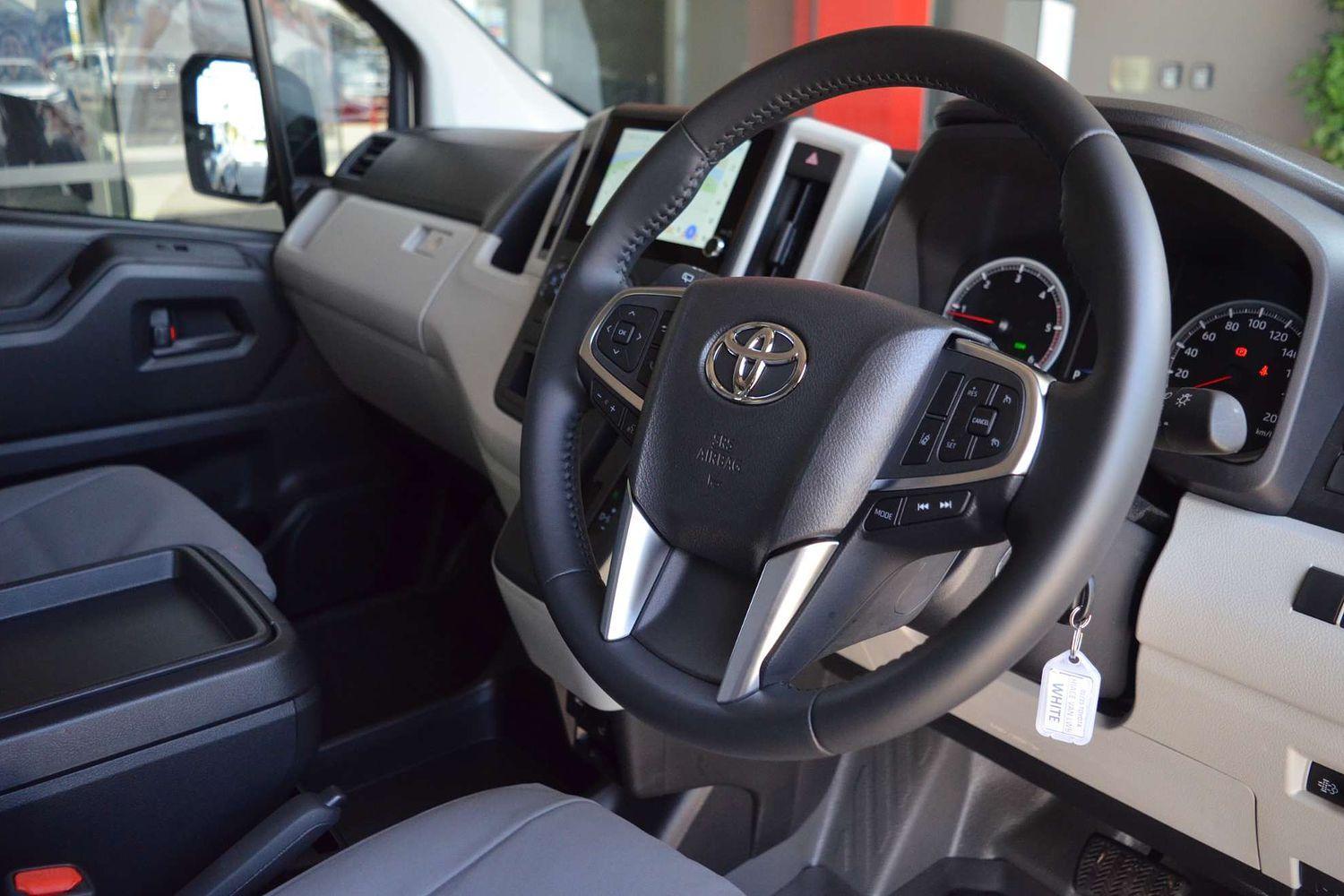 2025 Toyota Hiace LWB in White