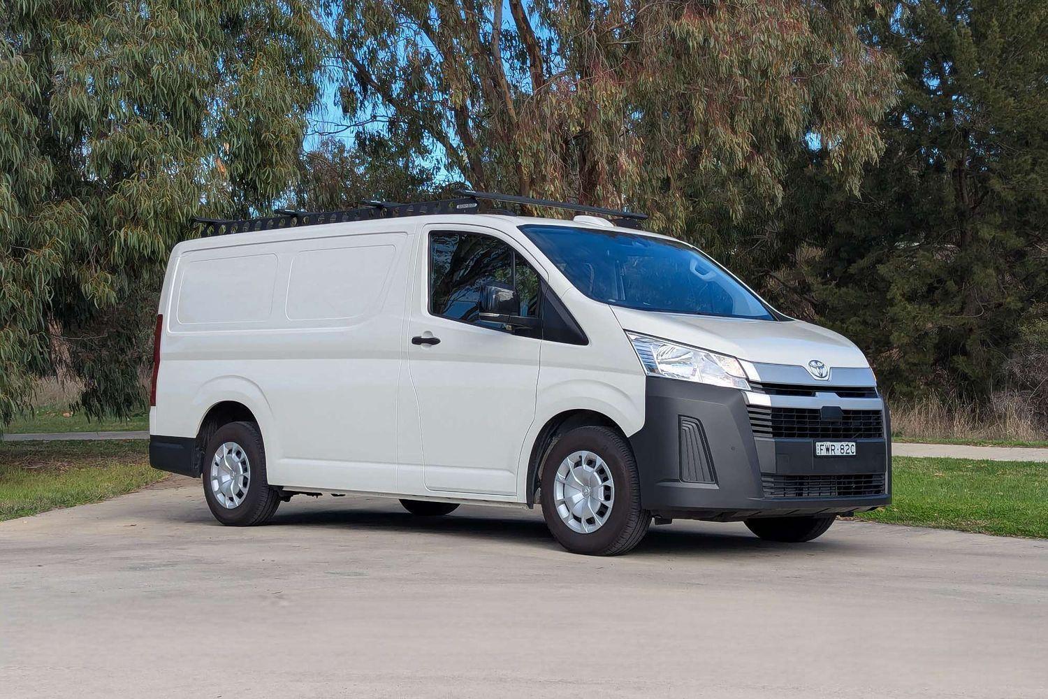 2025 Toyota Hiace LWB in White