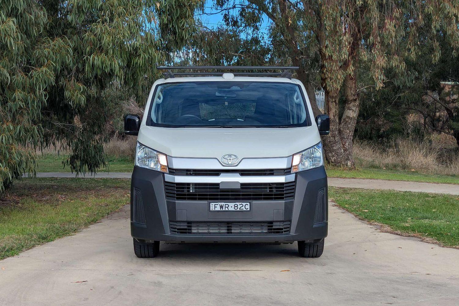 2025 Toyota Hiace LWB in White