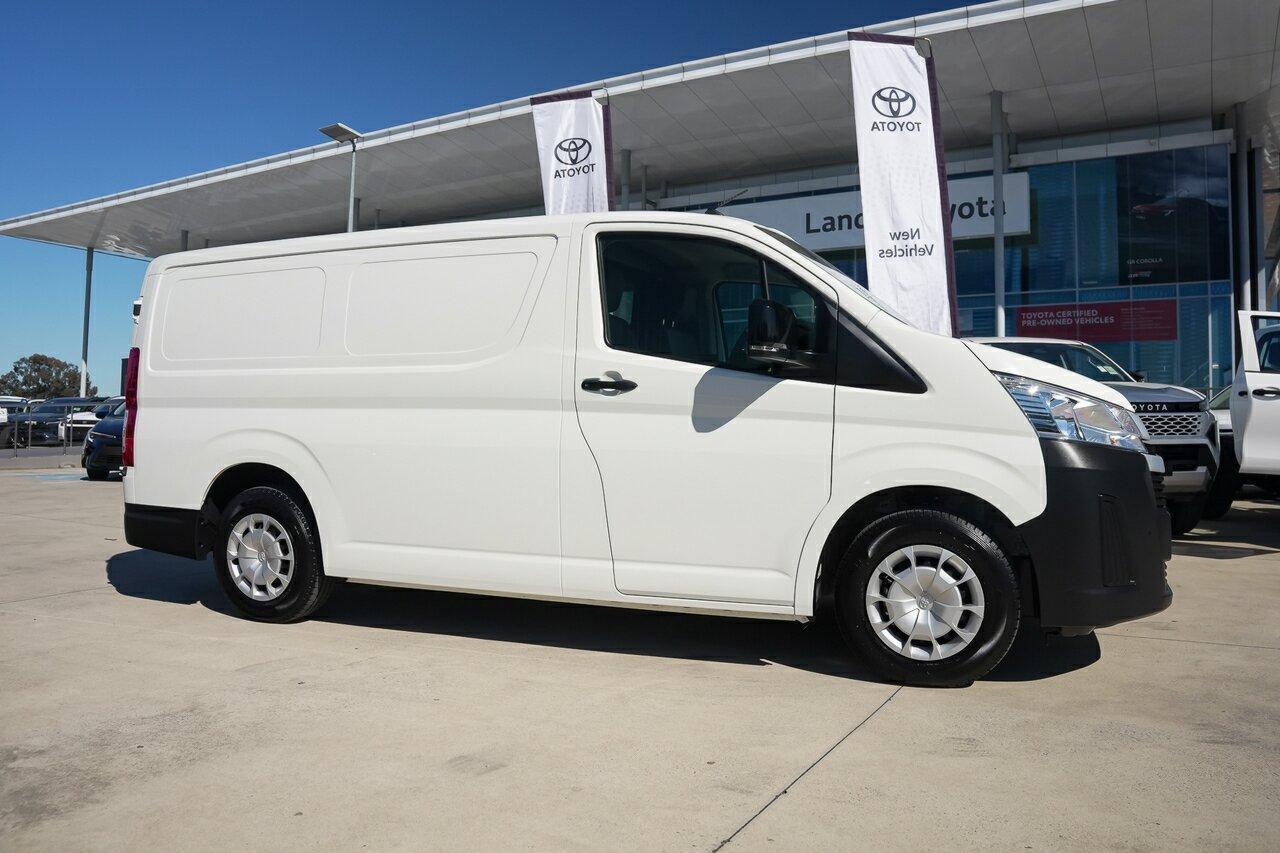 2025 Toyota Hiace LWB in White