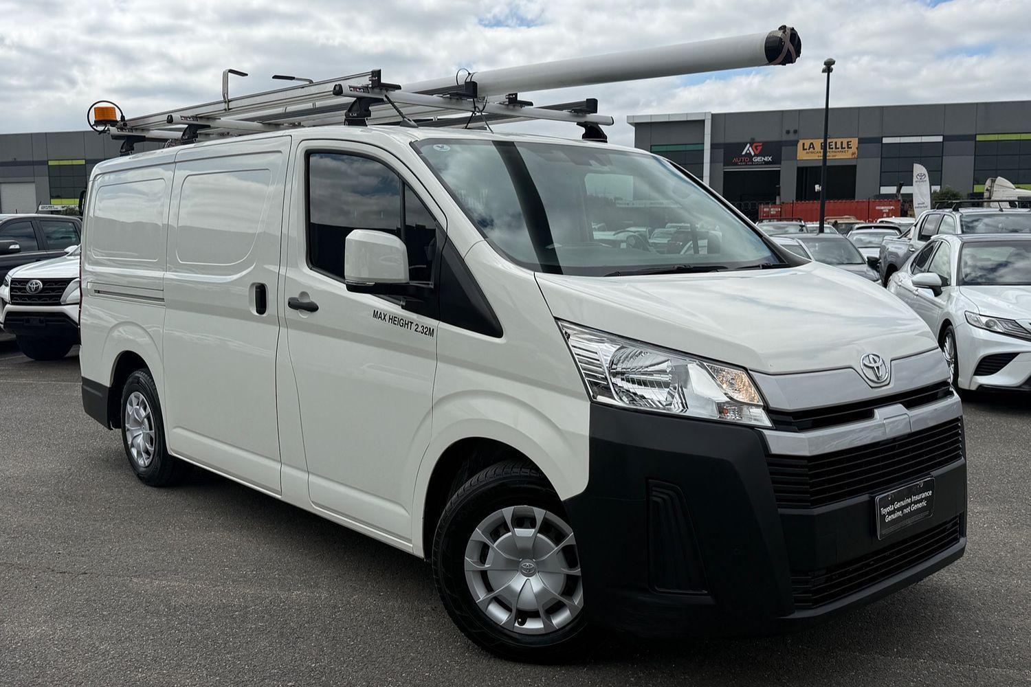 2020 Toyota Hiace LWB in White