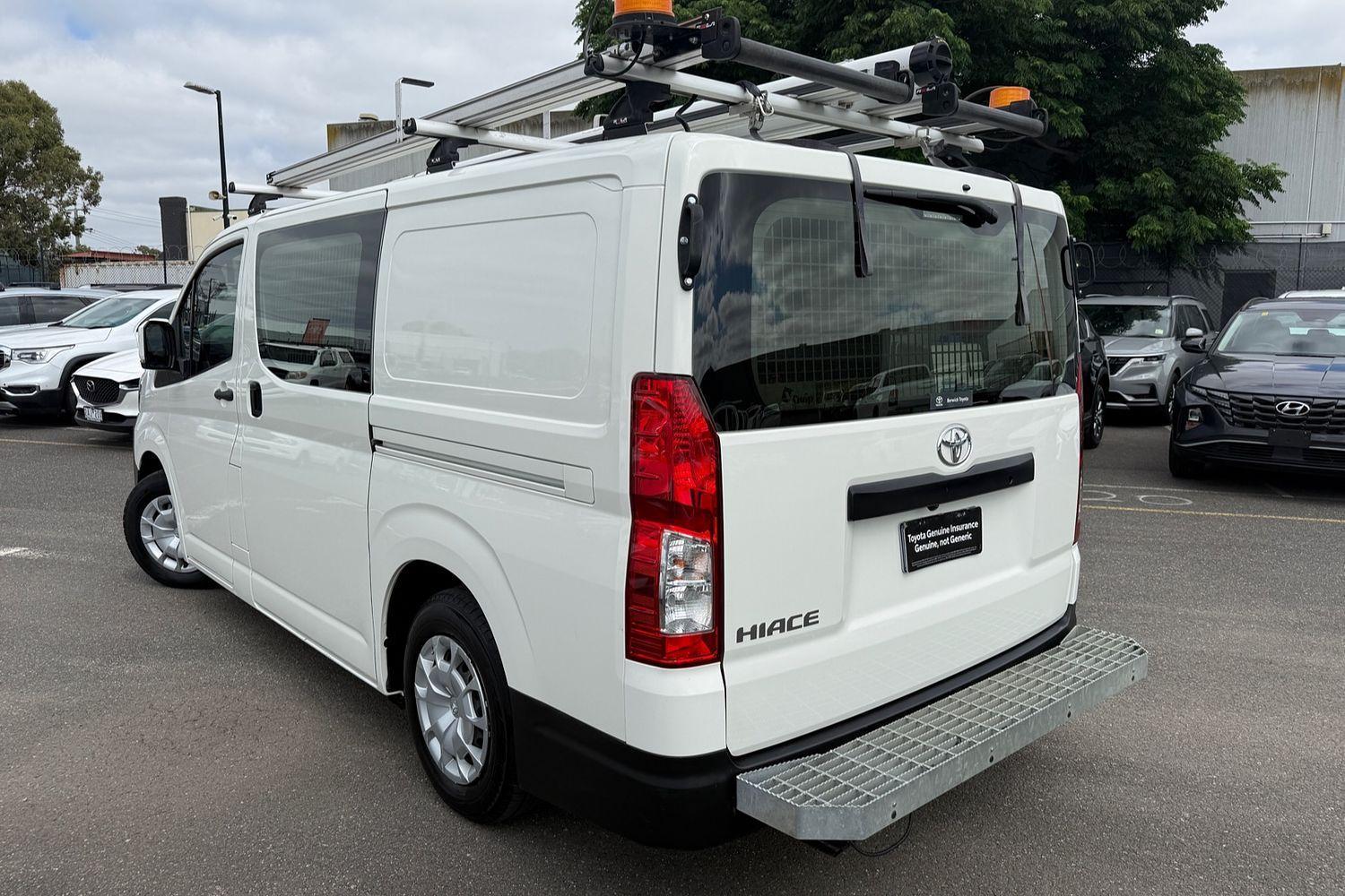 2020 Toyota Hiace LWB in White