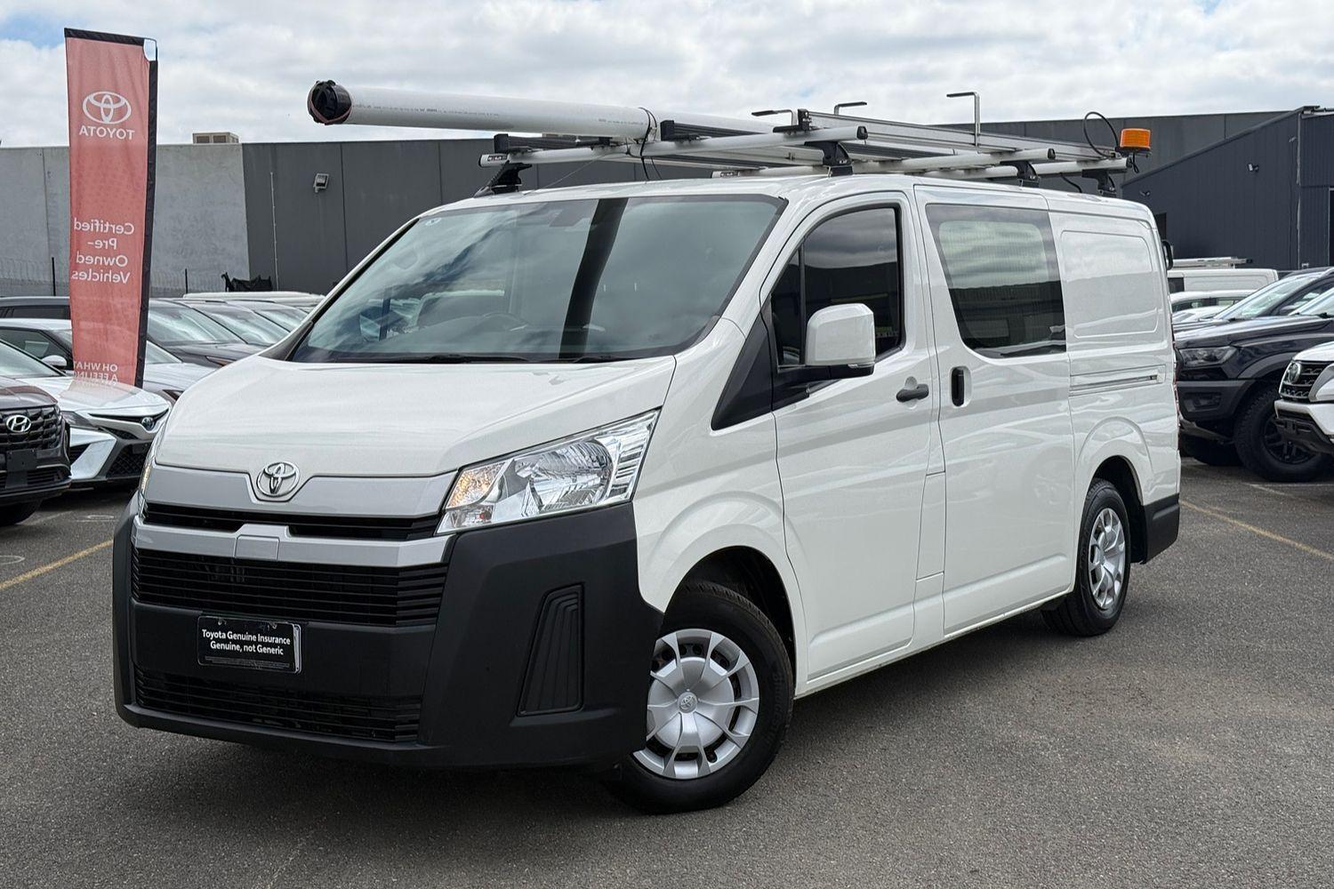2020 Toyota Hiace LWB in White