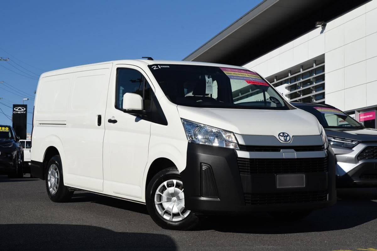 2020 Toyota Hiace LWB in White