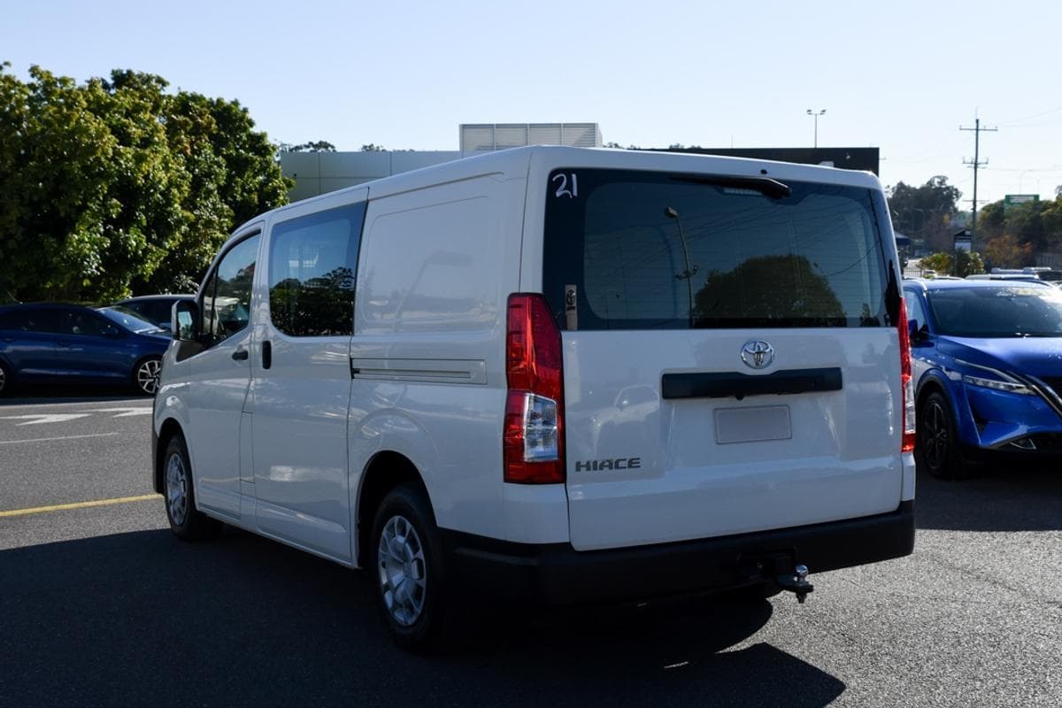 2020 Toyota Hiace LWB in White