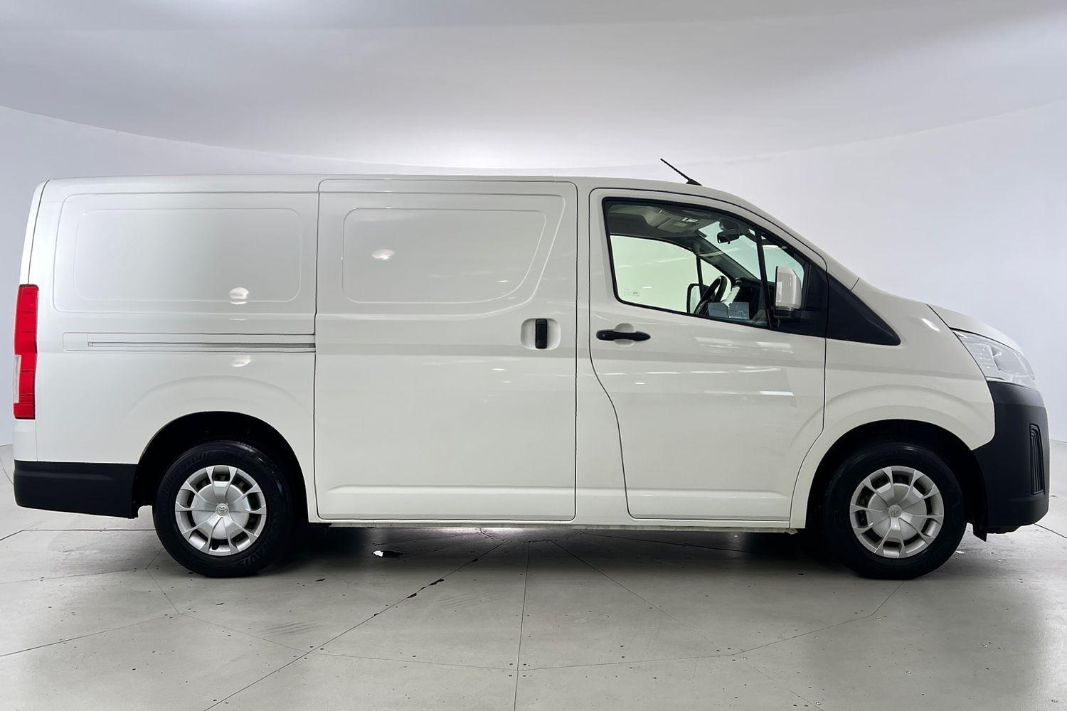 2020 Toyota Hiace LWB in White