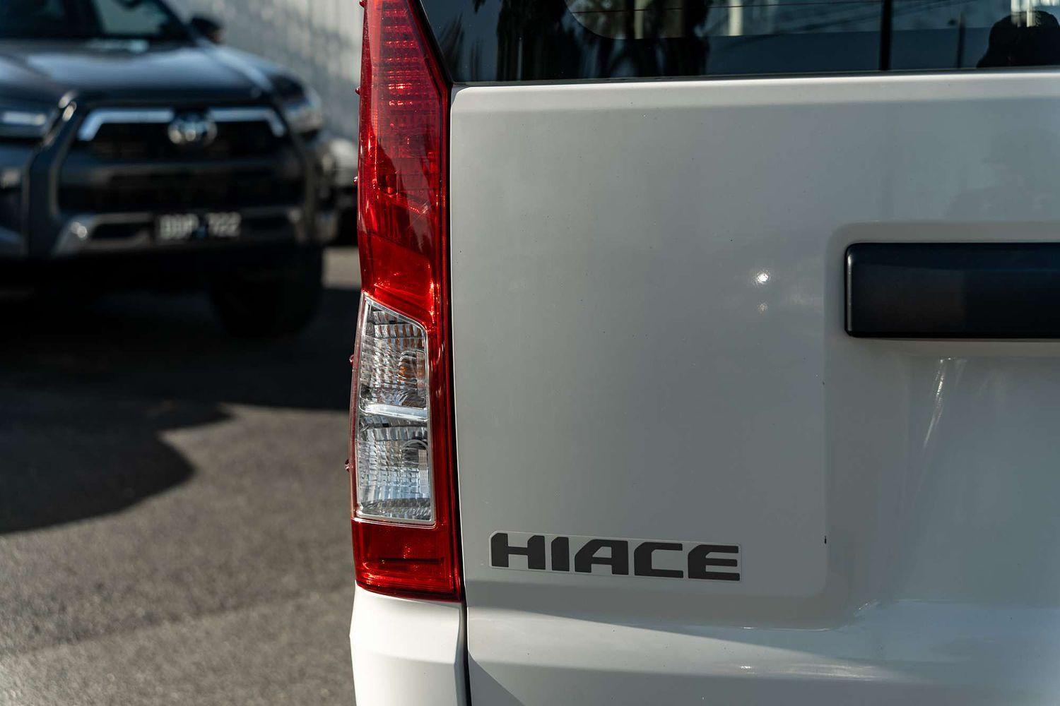 2021 Toyota Hiace LWB in White
