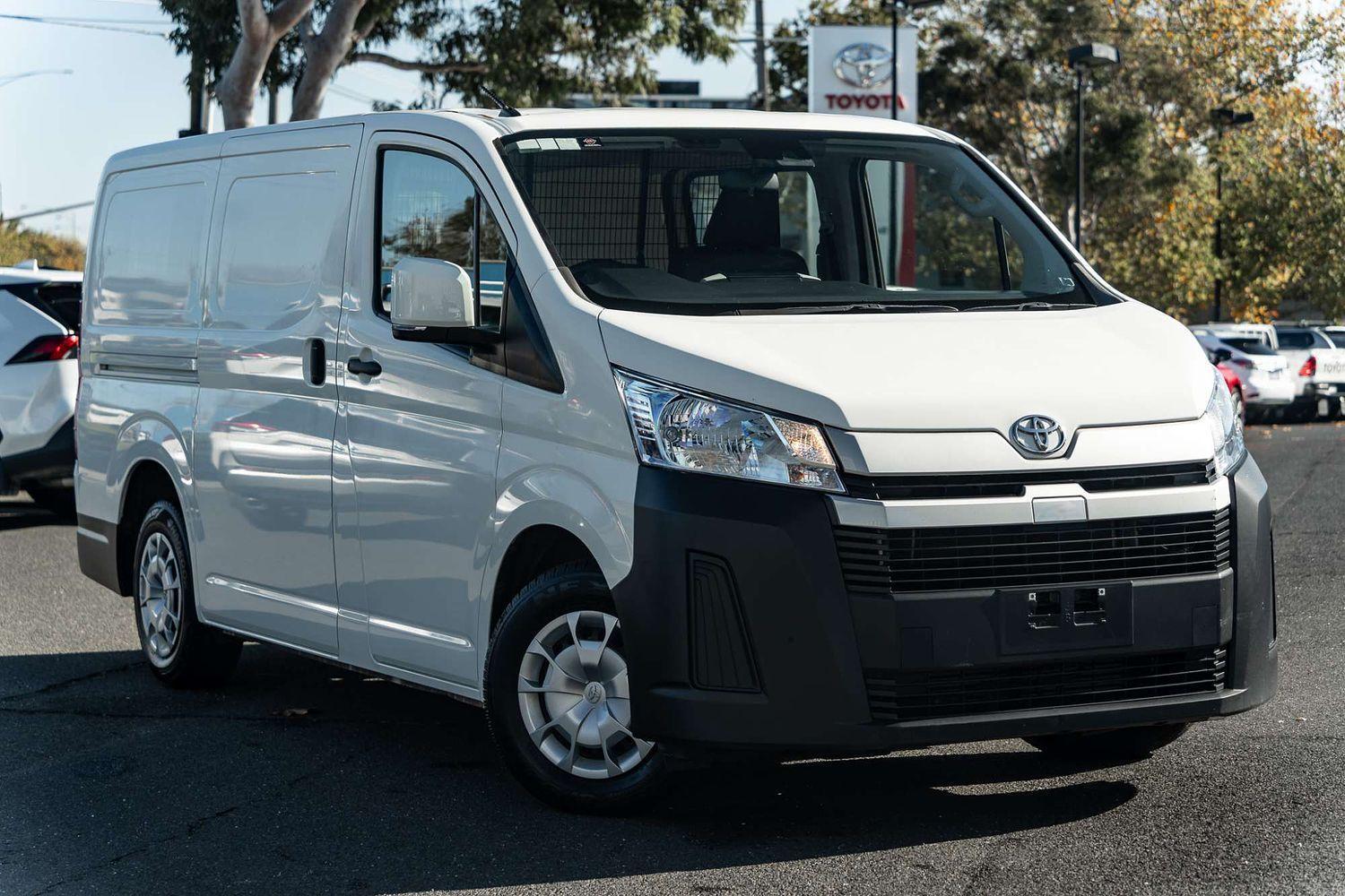 2021 Toyota Hiace LWB in White