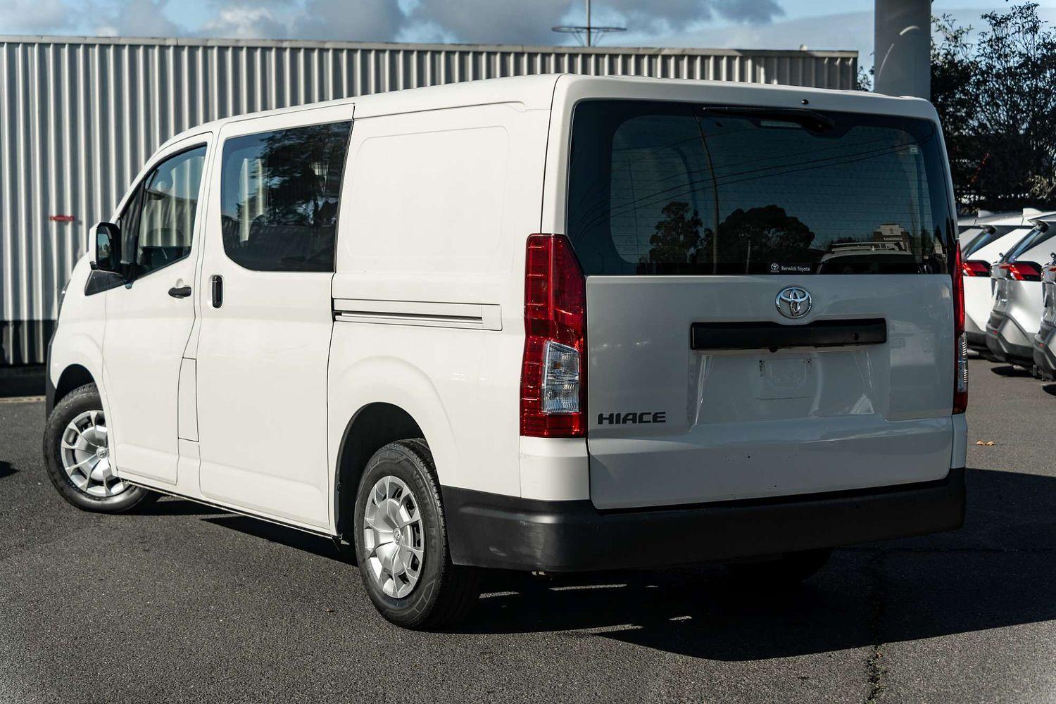 2021 Toyota Hiace LWB in White