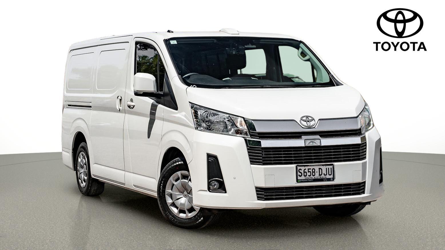 2023 Toyota Hiace LWB in White