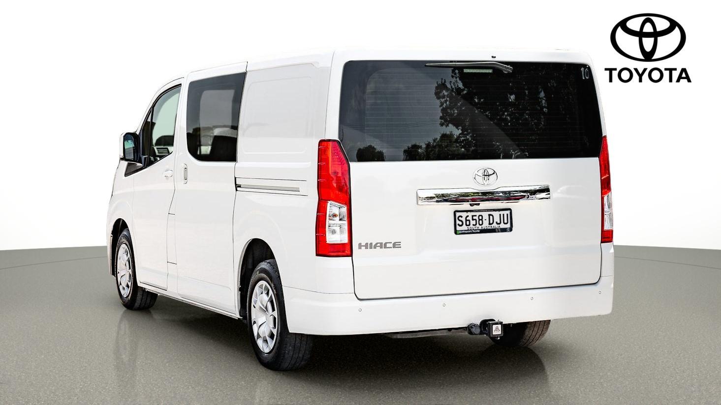 2023 Toyota Hiace LWB in White