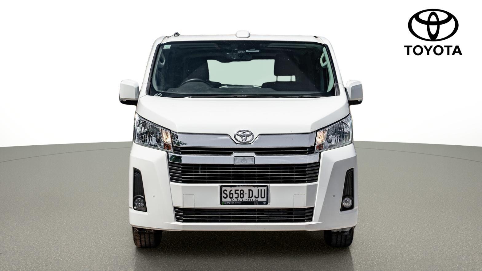 2023 Toyota Hiace LWB in White