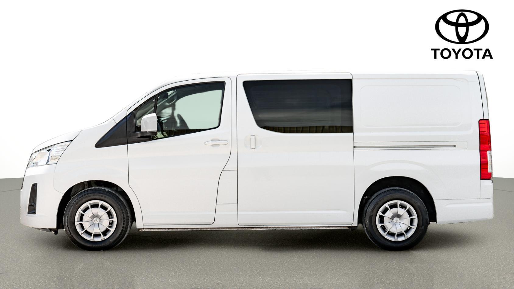2023 Toyota Hiace LWB in White