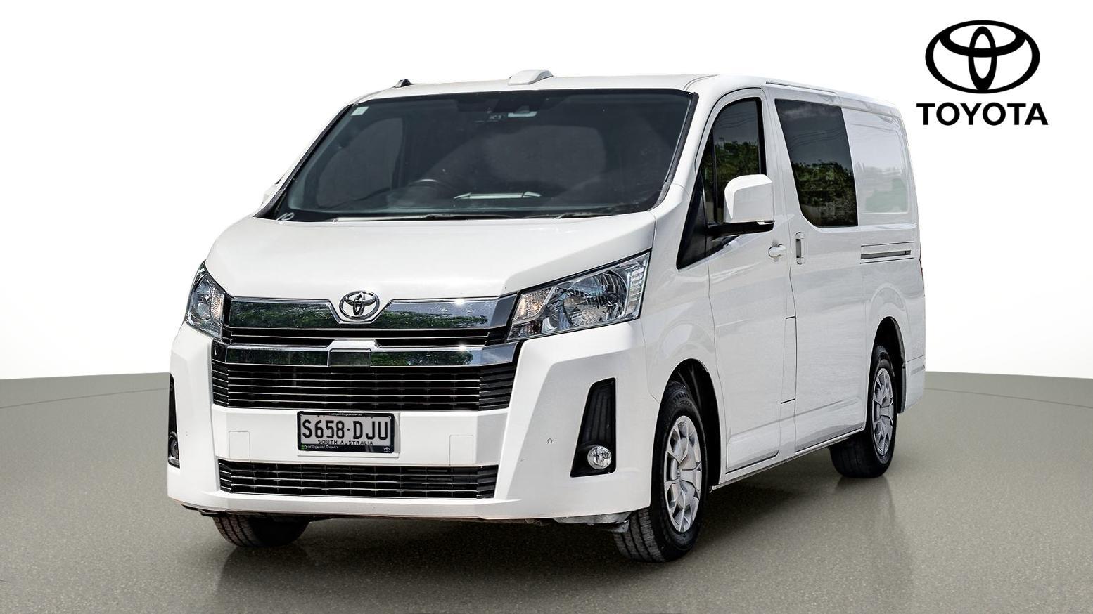 2023 Toyota Hiace LWB in White