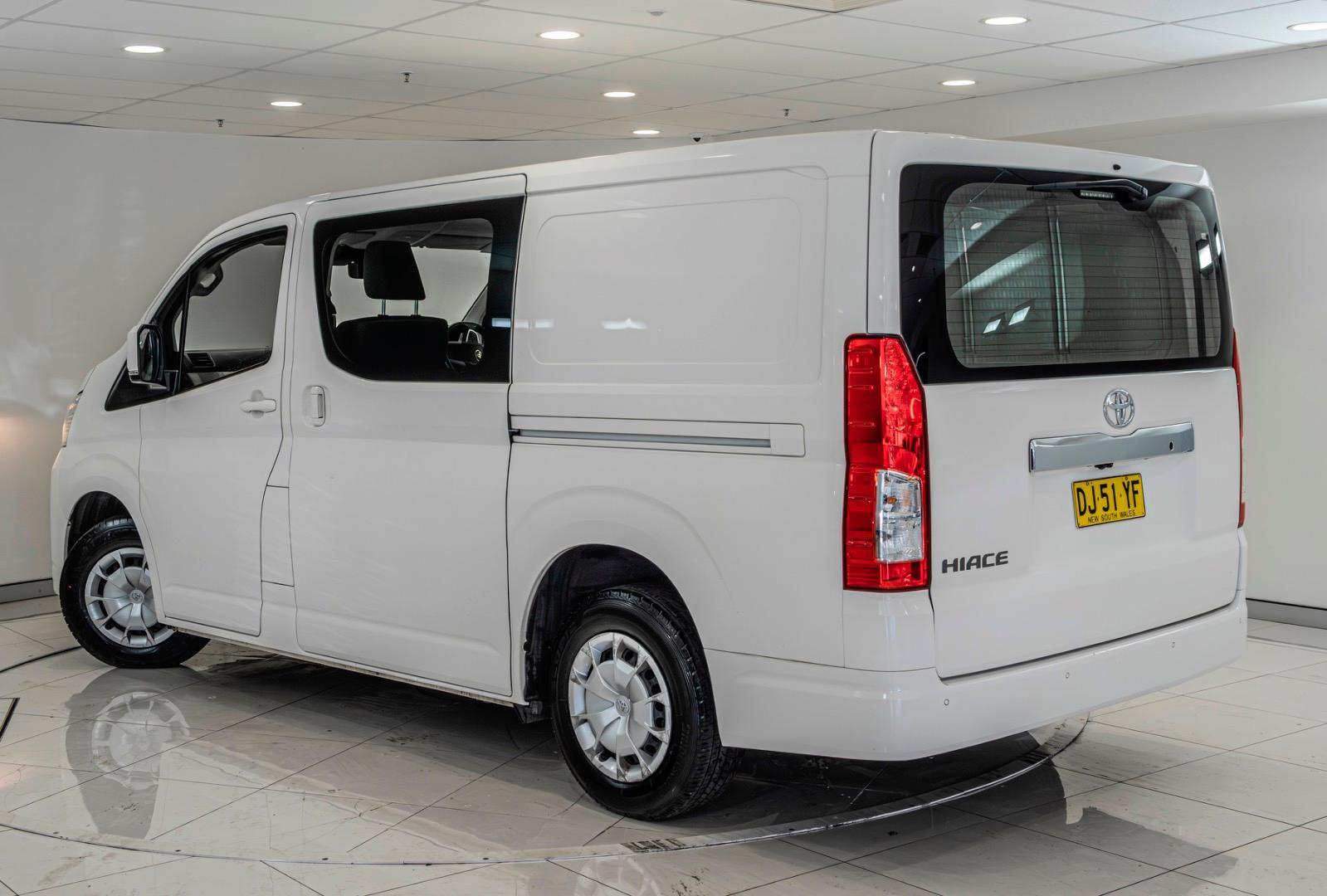 2023 Toyota Hiace LWB in White