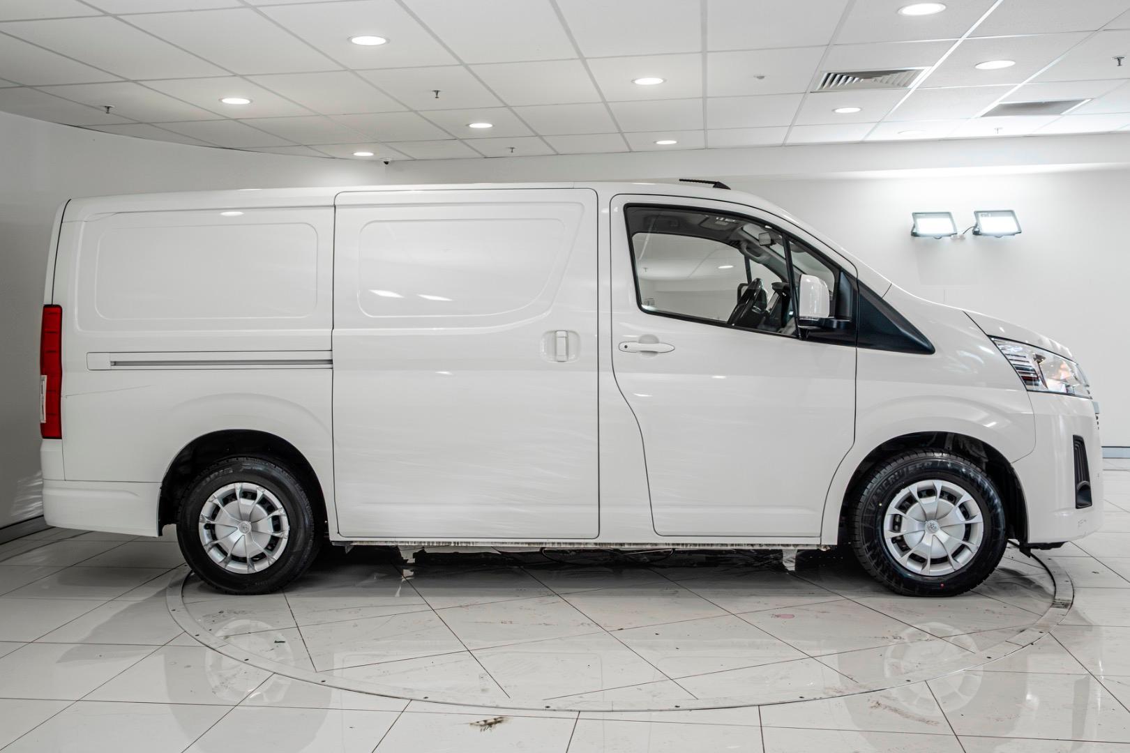 2023 Toyota Hiace LWB in White