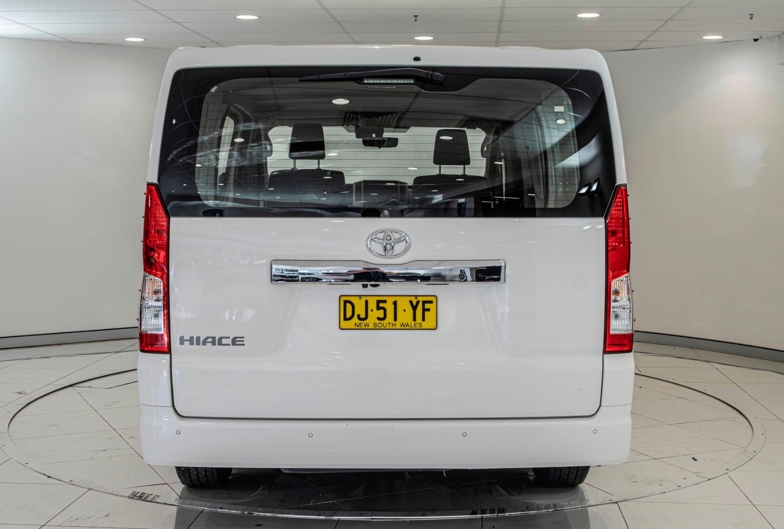 2023 Toyota Hiace LWB in White