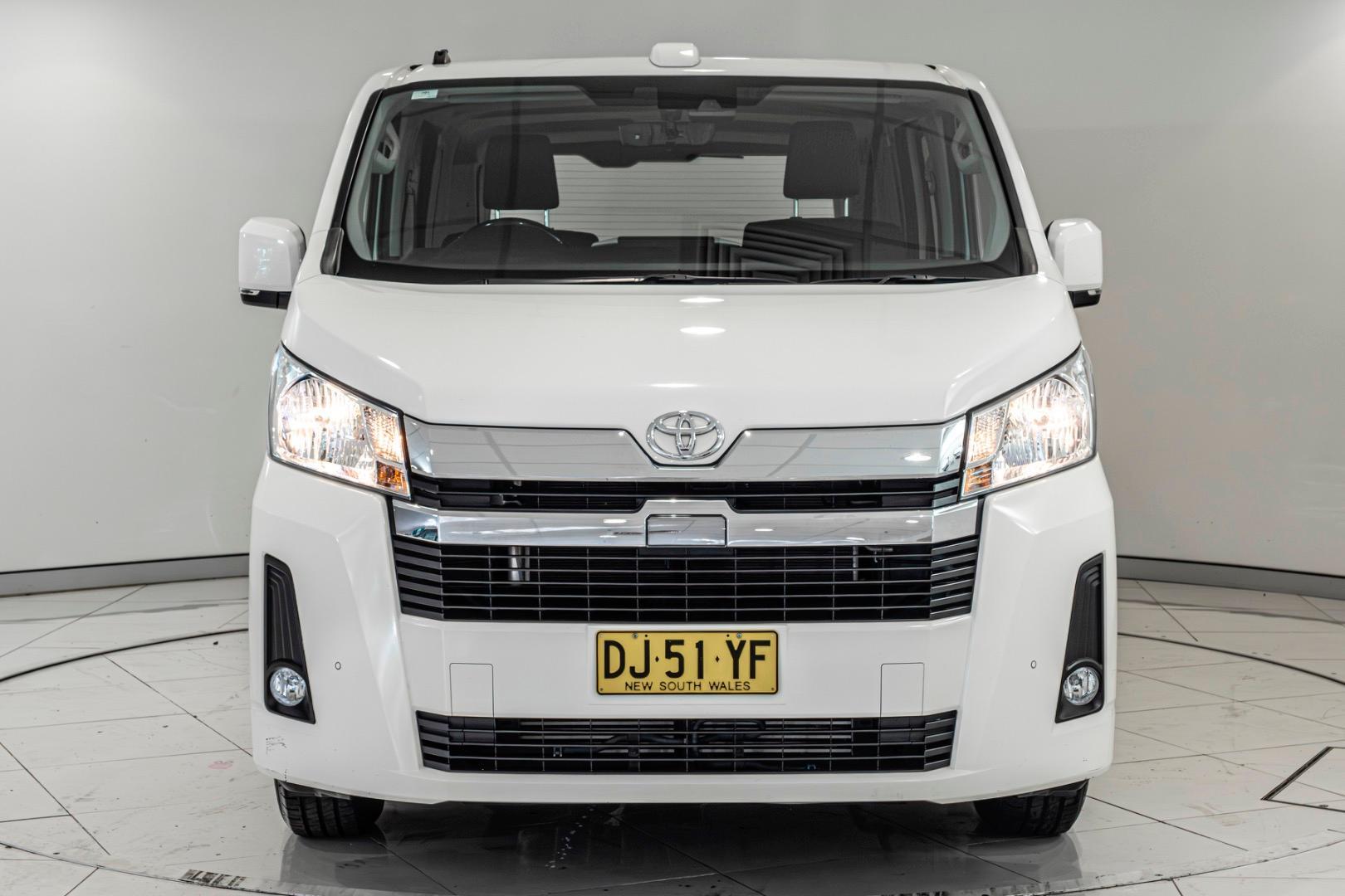 2023 Toyota Hiace LWB in White