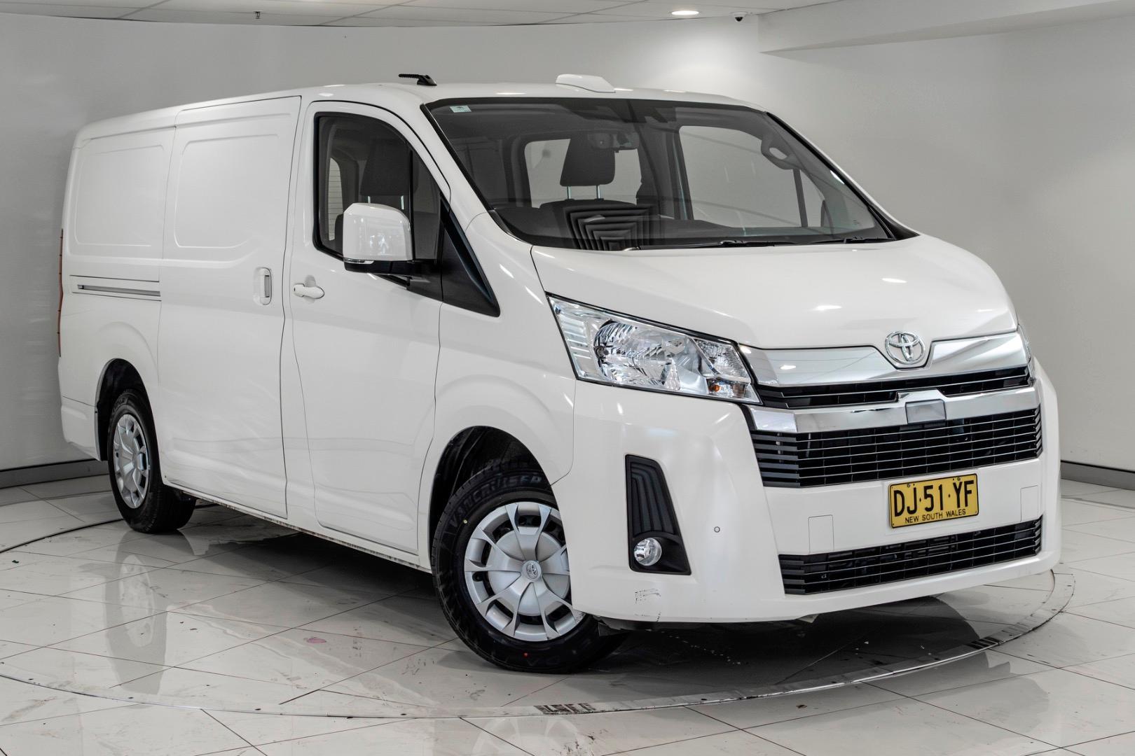 2023 Toyota Hiace LWB in White