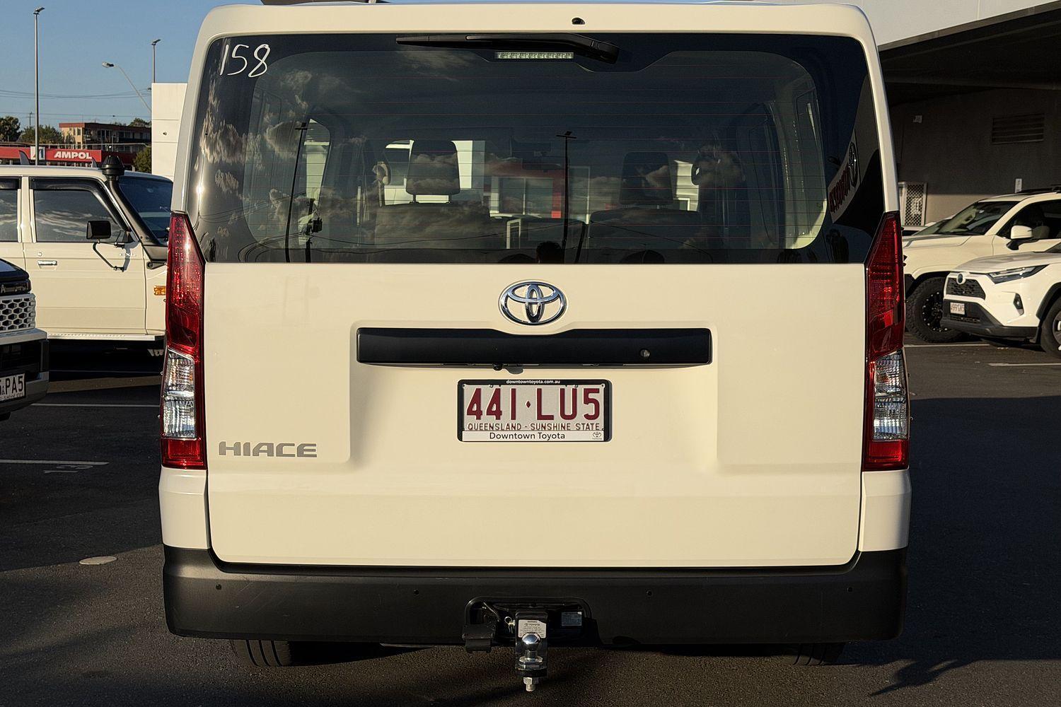2024 Toyota Hiace LWB in White