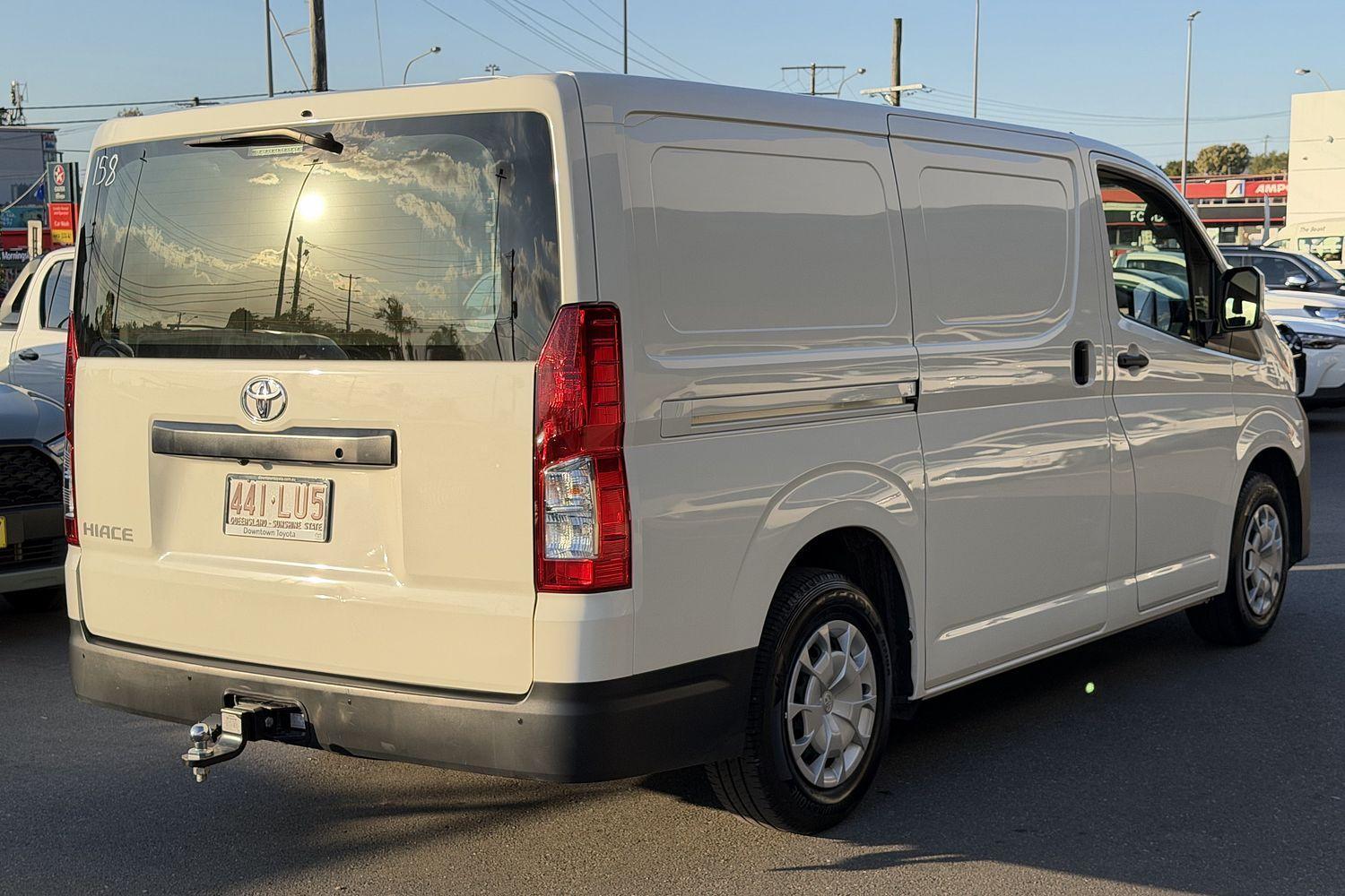 2024 Toyota Hiace LWB in White