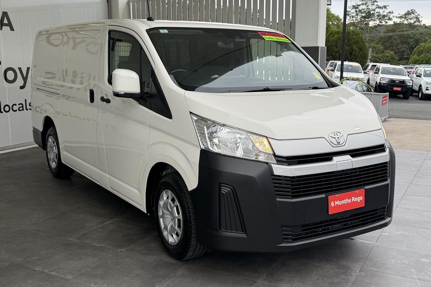 2019 Toyota Hiace LWB in White