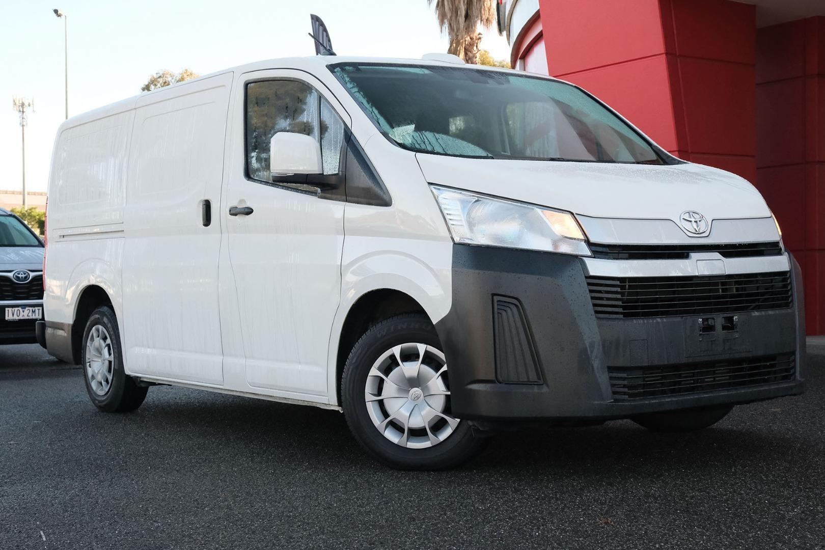 2021 Toyota Hiace LWB in White