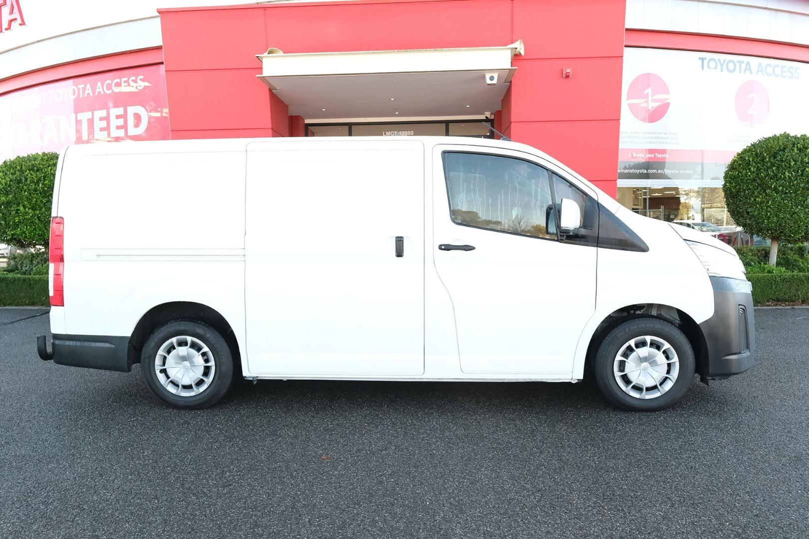 2021 Toyota Hiace LWB in White