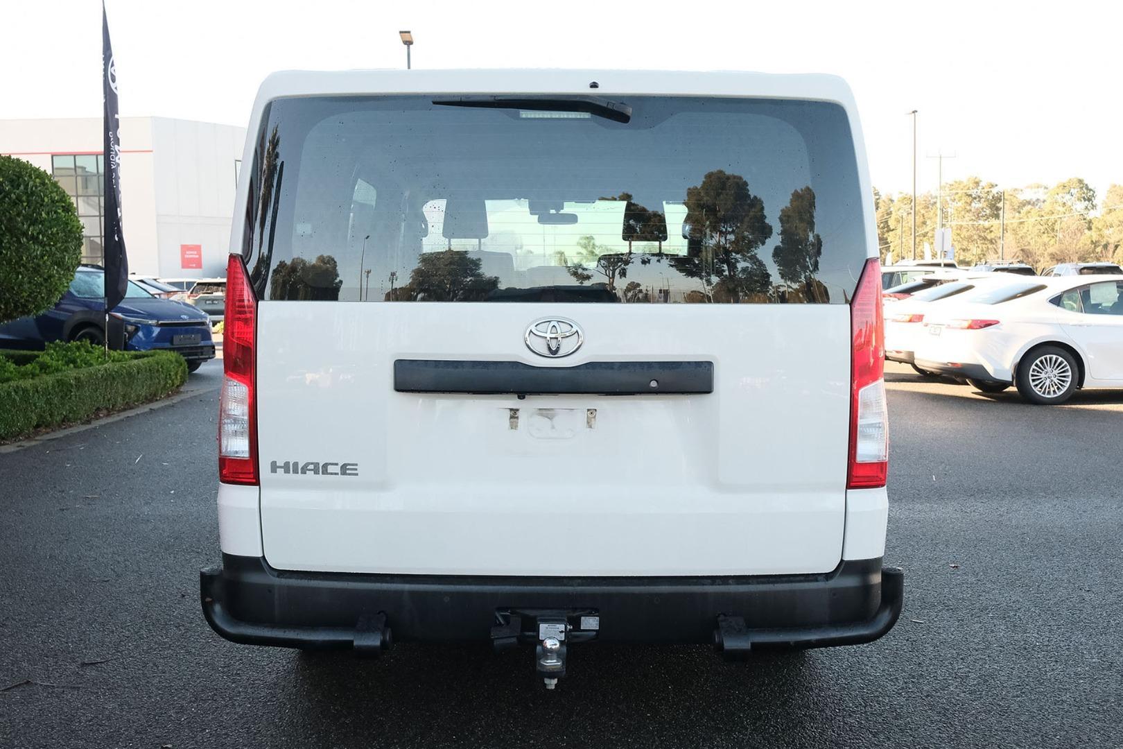 2021 Toyota Hiace LWB in White