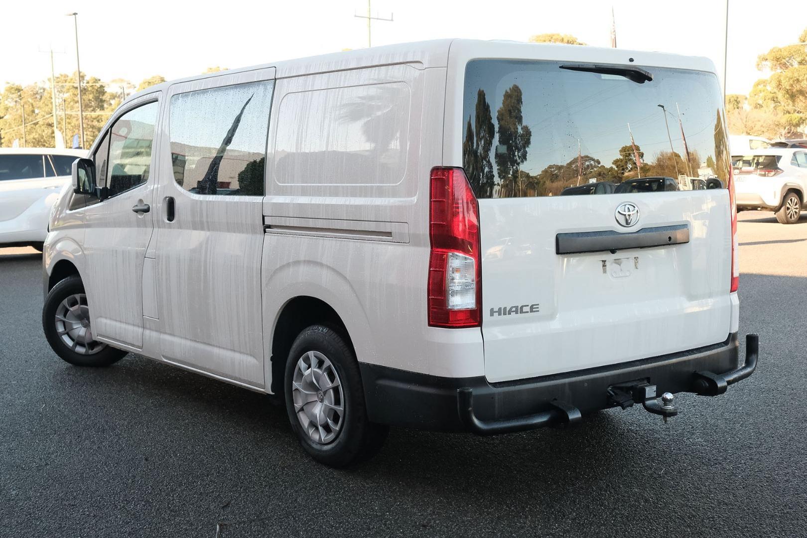 2021 Toyota Hiace LWB in White