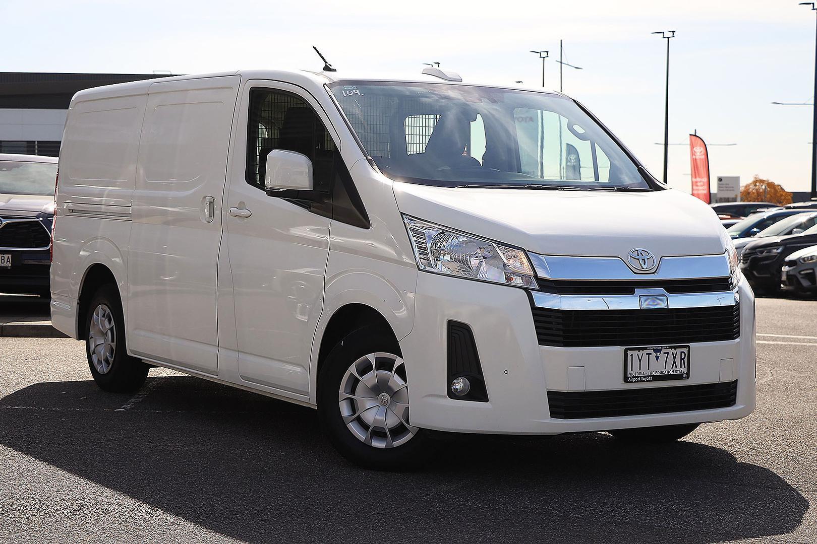 2023 Toyota Hiace LWB in White