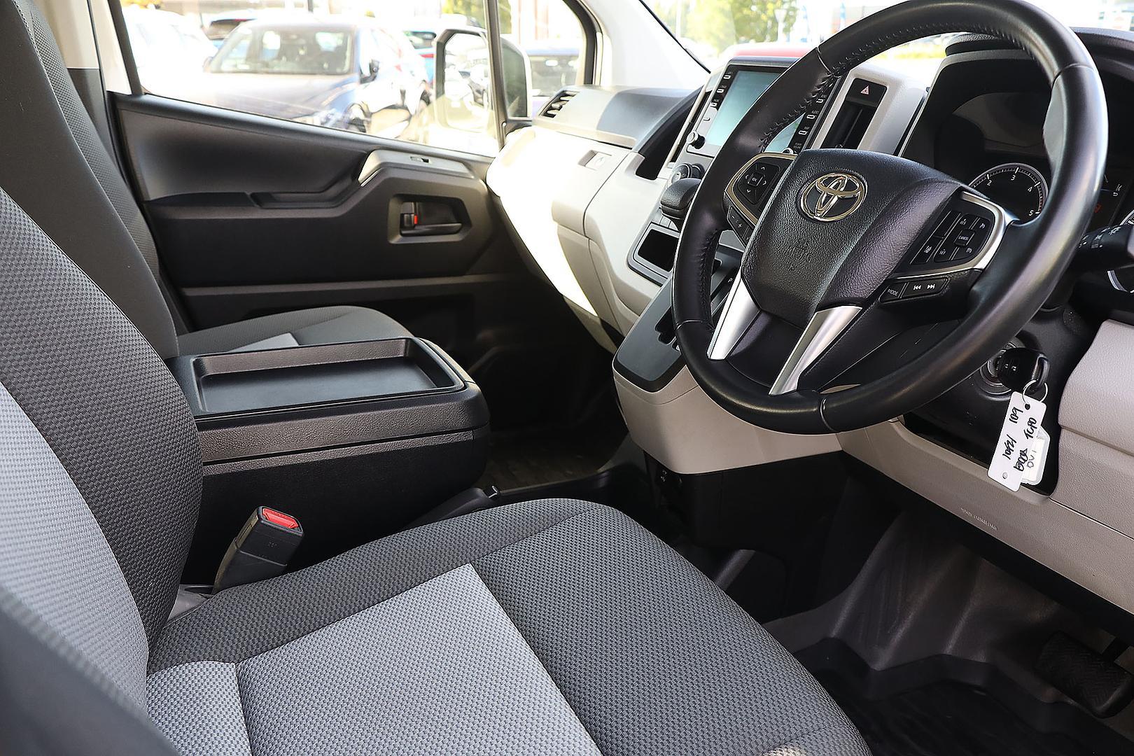 2023 Toyota Hiace LWB in White