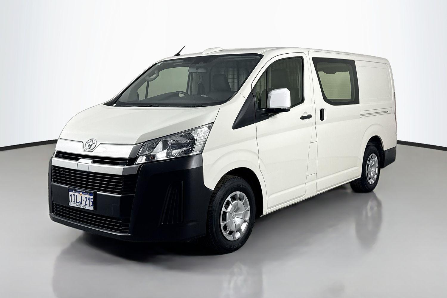2021 Toyota Hiace LWB in White