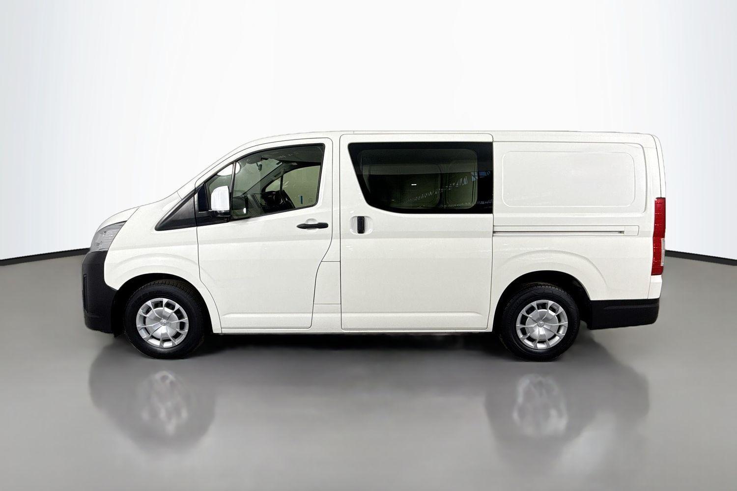 2021 Toyota Hiace LWB in White