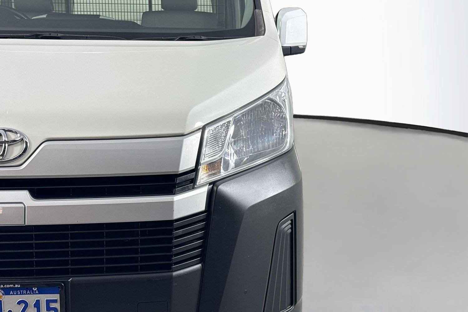 2021 Toyota Hiace LWB in White