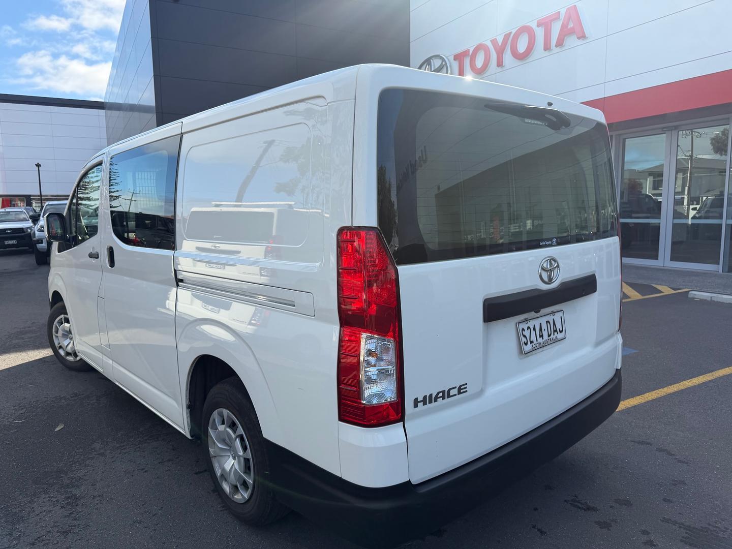 2024 Toyota Hiace LWB in White
