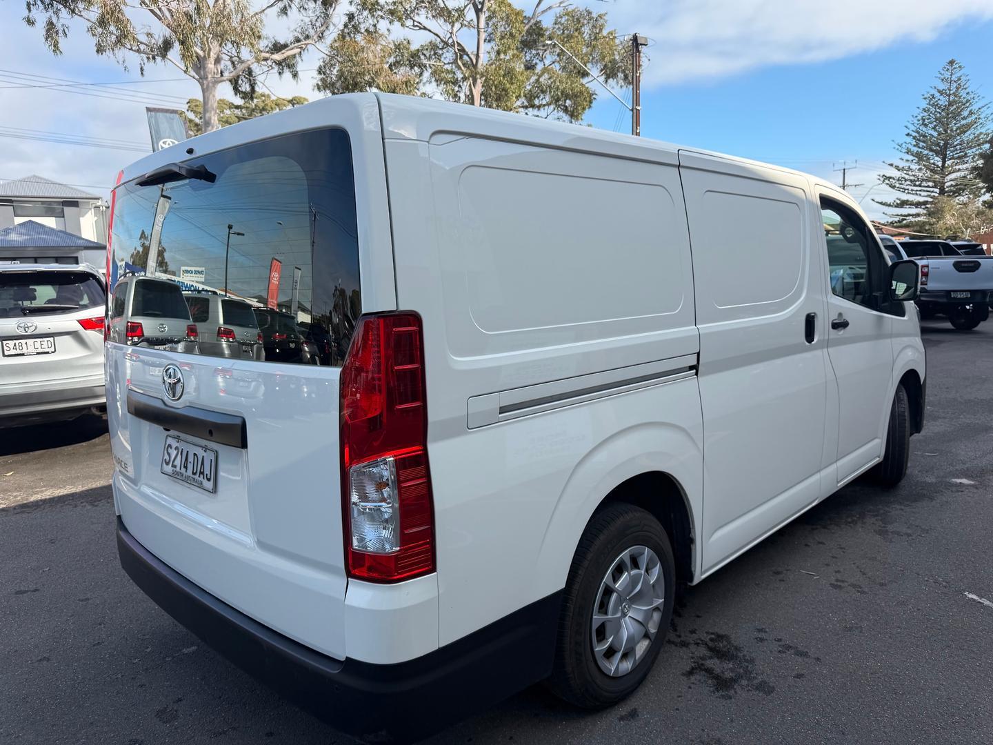 2024 Toyota Hiace LWB in White