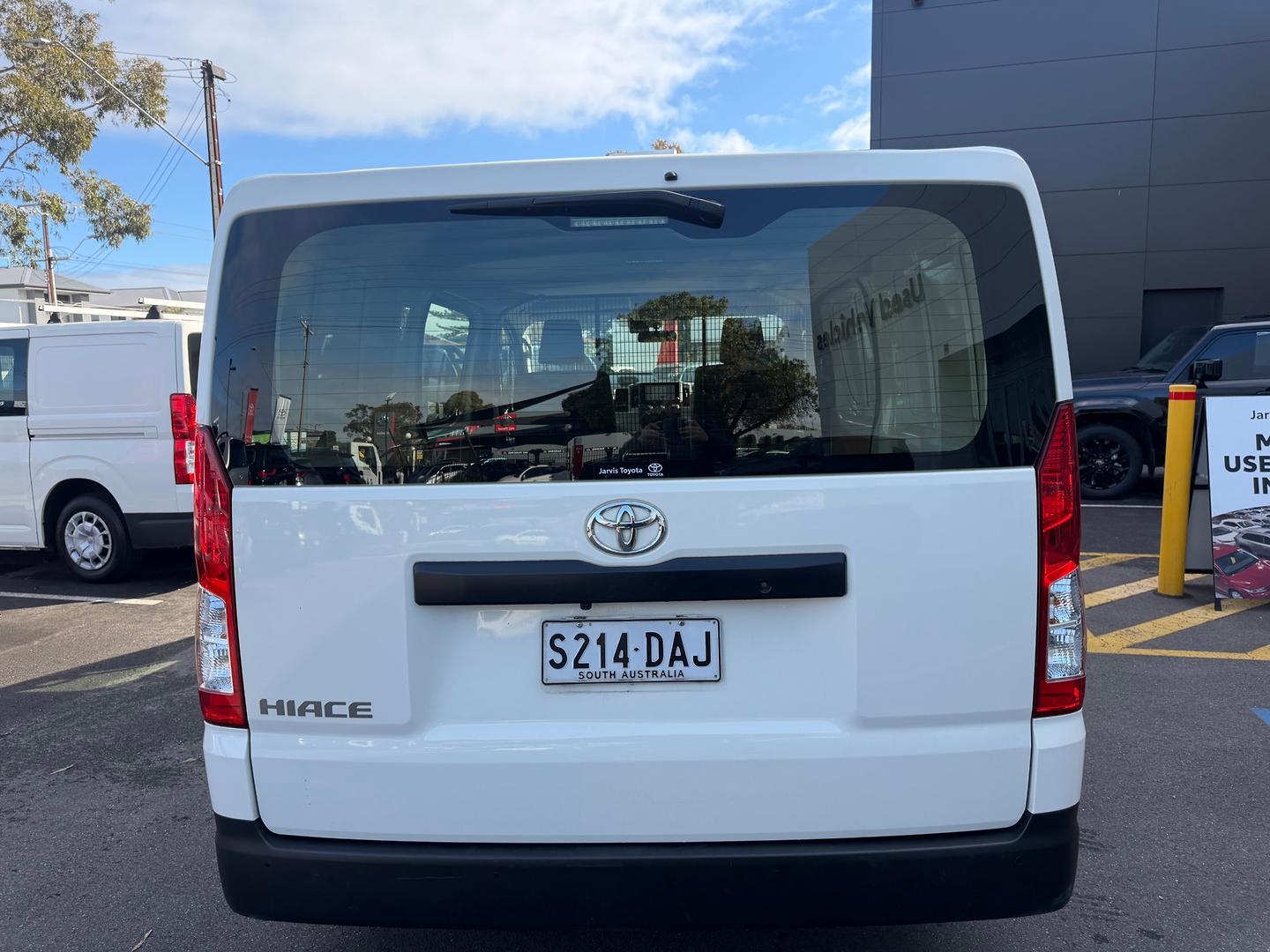 2024 Toyota Hiace LWB in White