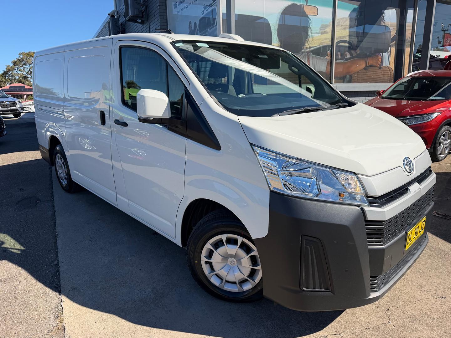 2024 Toyota Hiace LWB in White