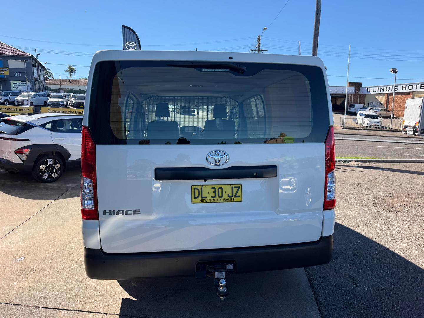 2024 Toyota Hiace LWB in White
