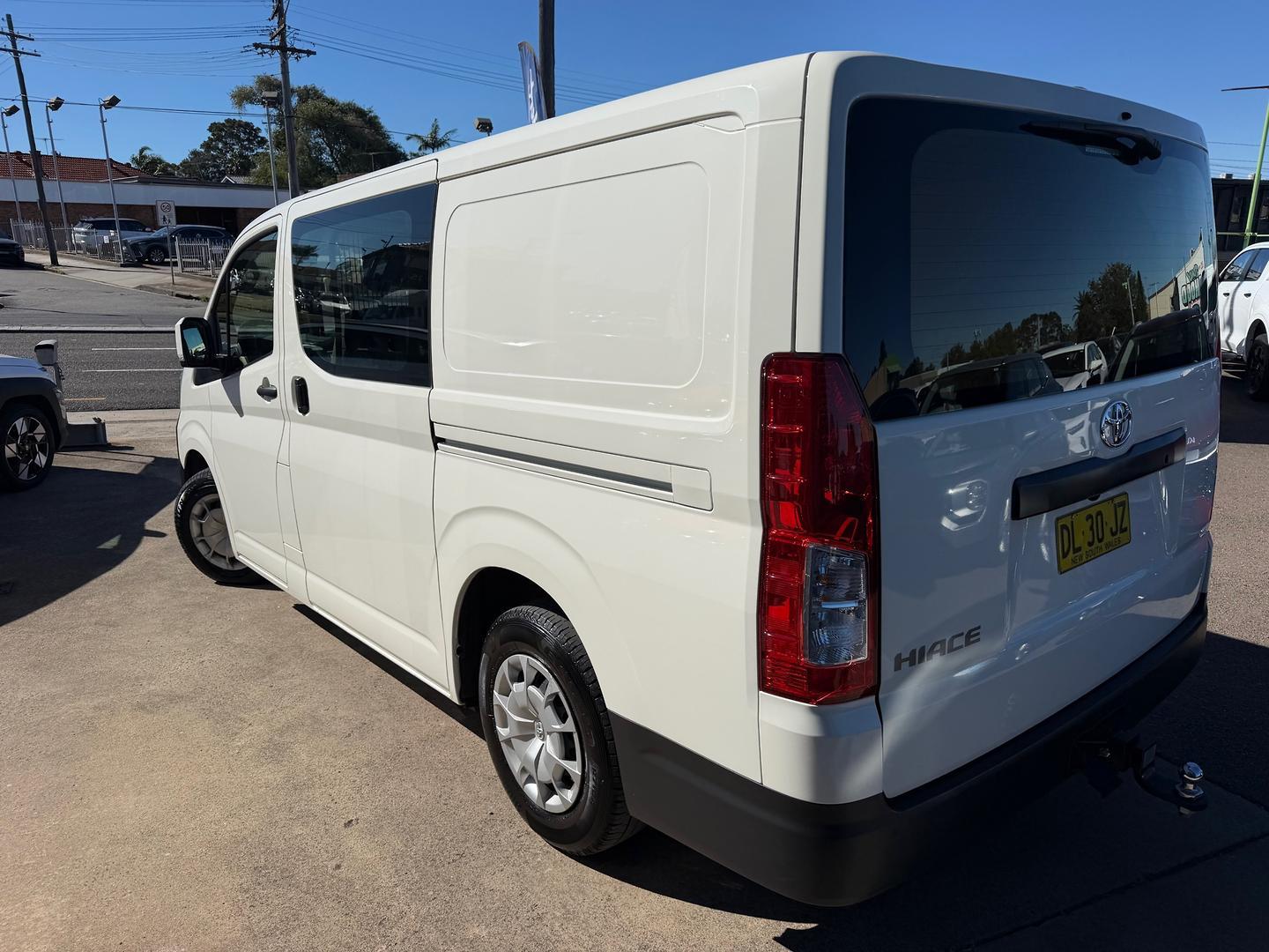 2024 Toyota Hiace LWB in White